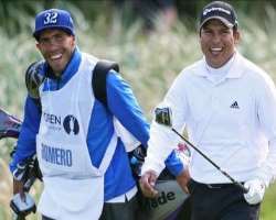 Tevez who also has knowledge of golf served as a caddie for his friend Andres Romero when he was a participant of the  2012 Open Championship.